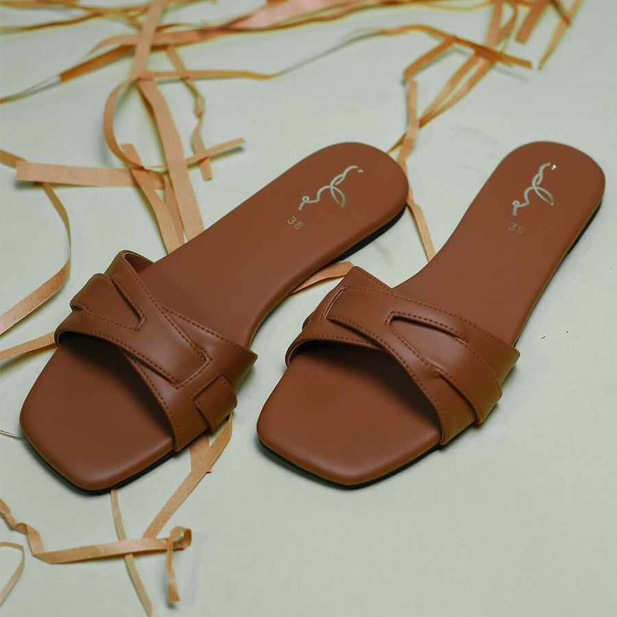 Adore Summer Slides - Mustard