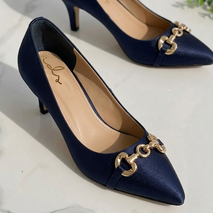 Chiko Satin Court Shoe