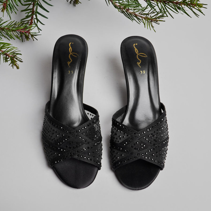 Crystal Net Heel