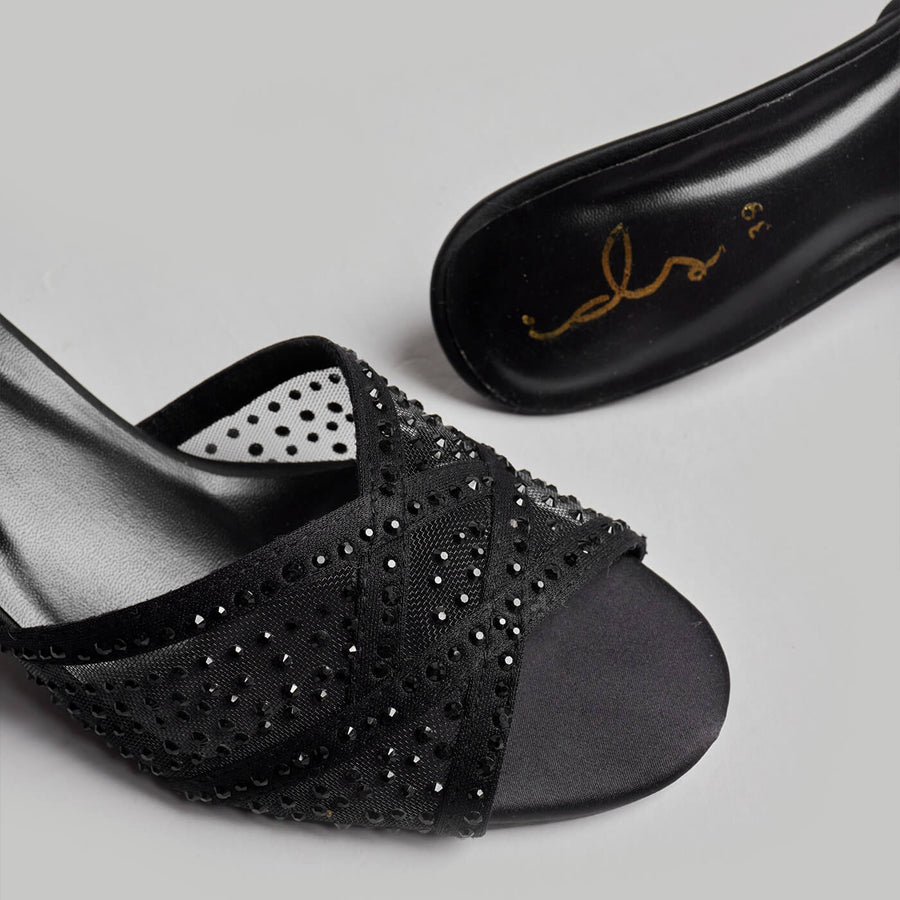 Crystal Net Heel