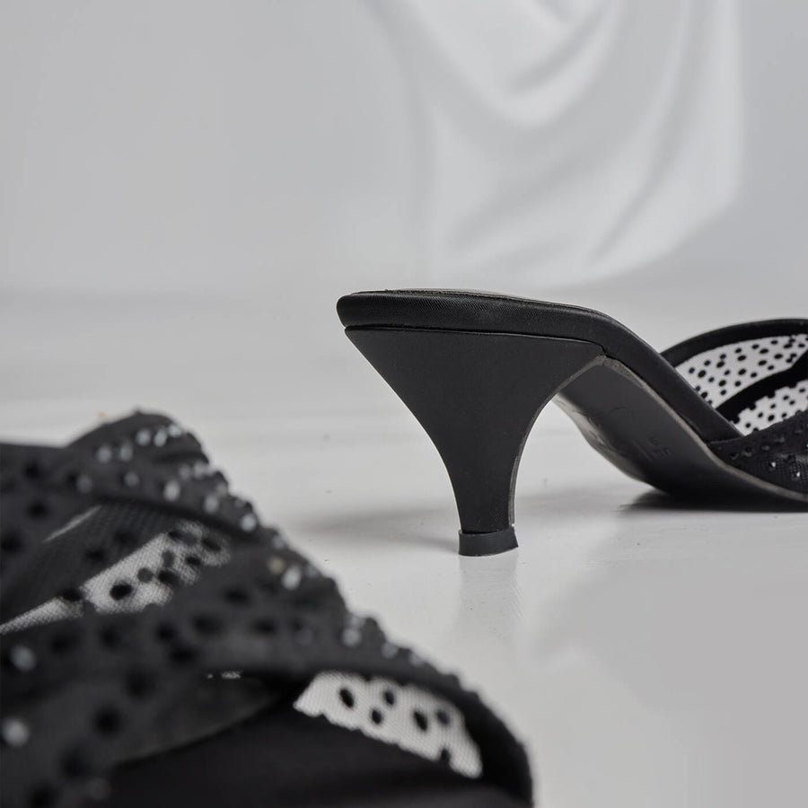 Crystal Net Heel