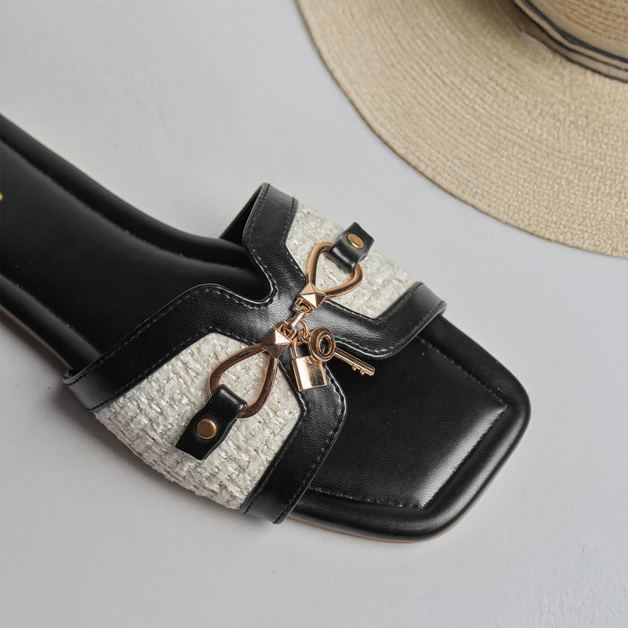 Lock n Key Slides - Black