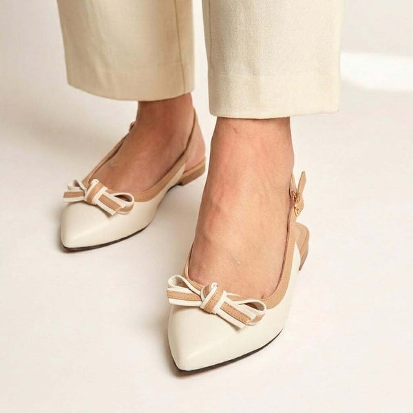 DAZZLEKNOT FLATS-BEIGE